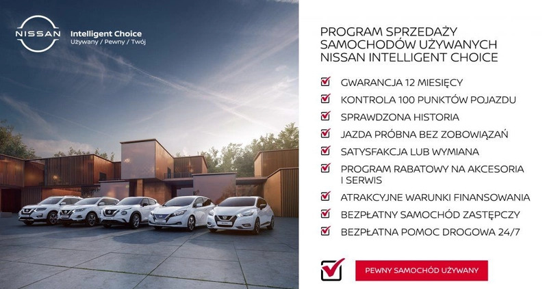 Nissan Leaf cena 74900 przebieg: 40760, rok produkcji 2020 z Biała małe 137